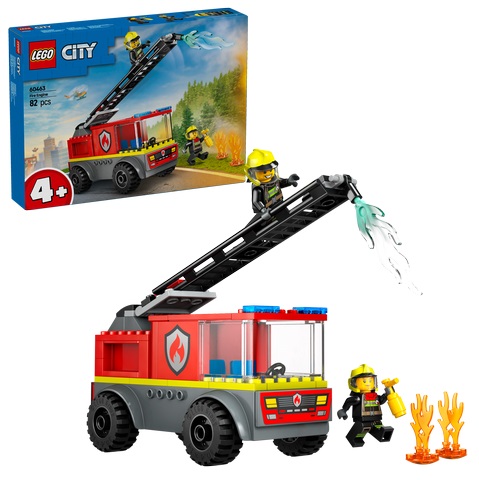LEGO CITY Autopompa con scala 60463 (In Box 26x19cm)…x8
